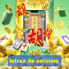 letras de eminem